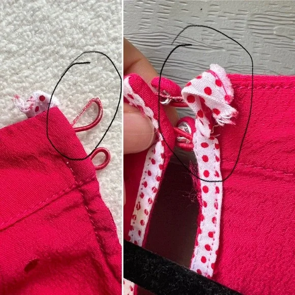 Anthropologie ett:twa Romper Embroidered Pink Women's Size S - Picture 15 of 16